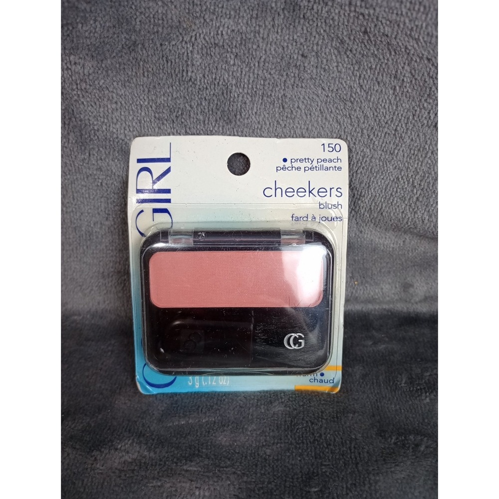 COVERGIRL Cheekers Blush Pretty Peach 150 Makeup Vintage NIB